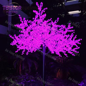 Arbre lumineux décoratif pour festival avec LED blanc chaud pour des paysages nocturnes extérieurs élégants - Product Image 2