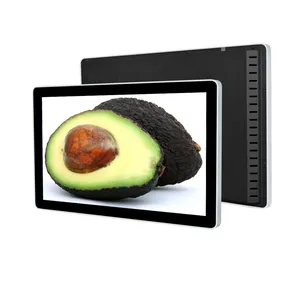 热销LCD数字标牌屏幕货架壁挂式21.5英寸广告视频显示器，用于超市促销