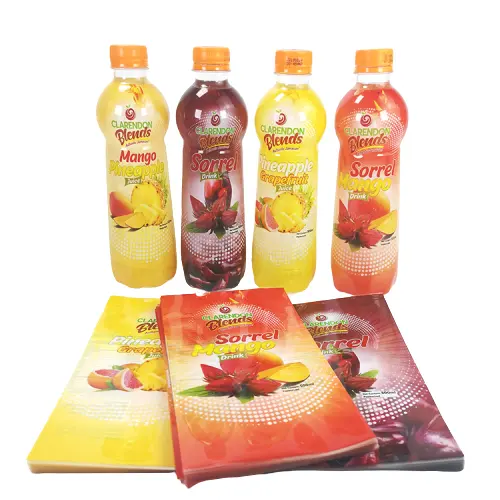 Cetak Logo Kustom 500Ml Minuman Pvc/Label Lengan Susut Hewan Peliharaan Label Minuman Panas Menyusut Lengan Label Botol Air Label