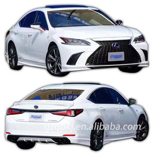 Adatto a 2018 2023 <span class=keywords><strong>Lexus</strong></span> ES200 <span class=keywords><strong>Es300</strong></span> Kit carrozzeria aggiornato con labbro anteriore diffusore posteriore Spoiler posteriore gonna laterale - Product Image 1