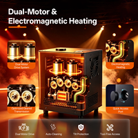 Lot de 4 machines à étincelles froides 700W avec flight case, équipement d'effets de scène pour mariages, télécommande DMX, machine à fontaines de feux d'artifice