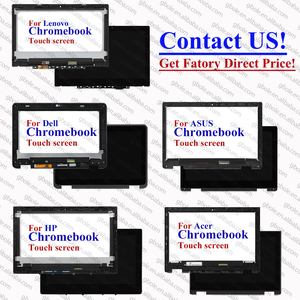 11.6 ''cho Lenovo 300E 500E Chromebook Gen 1 2 3 4 1366x768 <span class=keywords><strong>LCD</strong></span> màn hình cảm ứng Digitizer hiển thị lắp ráp với <span class=keywords><strong>bezel</strong></span> - Product Image 1