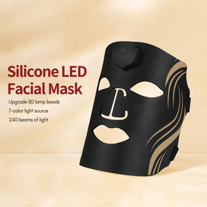 Dispositivo de Belleza con Terapia de Luz de Silicona de 7 Colores para Reafirmar y Rejuvenecer la Piel con Colágeno, Máscara Facial con Luz Roja, Herramienta para el Cuidado de la Piel - Product Image 1