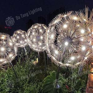 Lumière décorative LED d'extérieur en forme de pissenlit pour les sentiers de parc et l'ambiance nocturne - Product Image 2