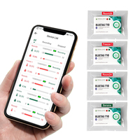 Higrómetro Bluetooth Inalámbrico para Monitoreo de Temperatura, Registrador de Datos de Temperatura BLE