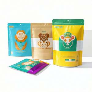 Nouveaux sacs en mylar étanches à l'humidité personnalisés 3.5 grammes 7g 14g 28g pochettes holographiques à l'épreuve des enfants avec logo pour aliments pour animaux de compagnie et sushis - Product Image 4