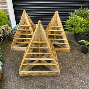 Rustique À La Main En <span class=keywords><strong>Bois</strong></span> Fraise Pyramide Planteur Plans <span class=keywords><strong>Tour</strong></span> Planteur Stand Surélevé Jardin Lit Planteur Boîte Pour L'extérieur - Product Image 3