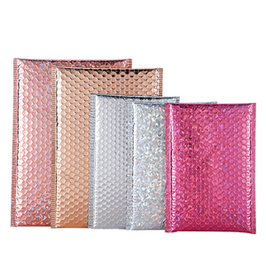 Guandu holográfica aluminio burbuja Mailers logotipo personalizado/tamaño/color OEM/ODM embalaje bolsa de envío para la electrónica - Product Image 1