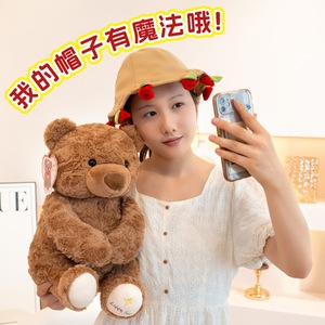 Oyuncak ayı gül buket yorgan yumuşak peluş bebek erkek arkadaşı için kız arkadaşı oynamak için mükemmel doğum günü hediye dolu PP pamuk - Product Image 4