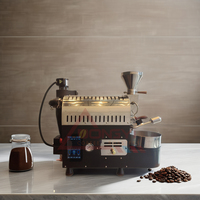 Machine à torréfier le café Dongyi 600g, petite torréfactrice 310SUS, chauffage au gaz et électrique, écran tactile, pour la maison, le laboratoire de café, la boutique de café