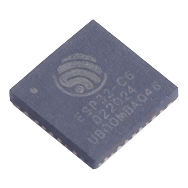Original and Genuine ESP32-C6 QFN-40-EP (5x5)  2.4GHz Wi-Fi 6,  5, Zigbee 3.0 and Thread 1.3 Systems Chip