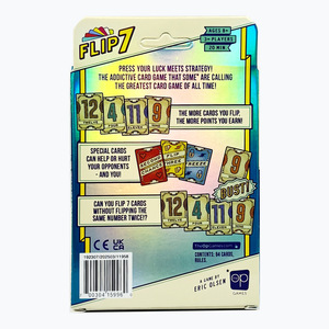 Juego de Cartas Flip 7 para 3 Jugadores, Edades 8+, Versión en Inglés Portátil - Product Image 2