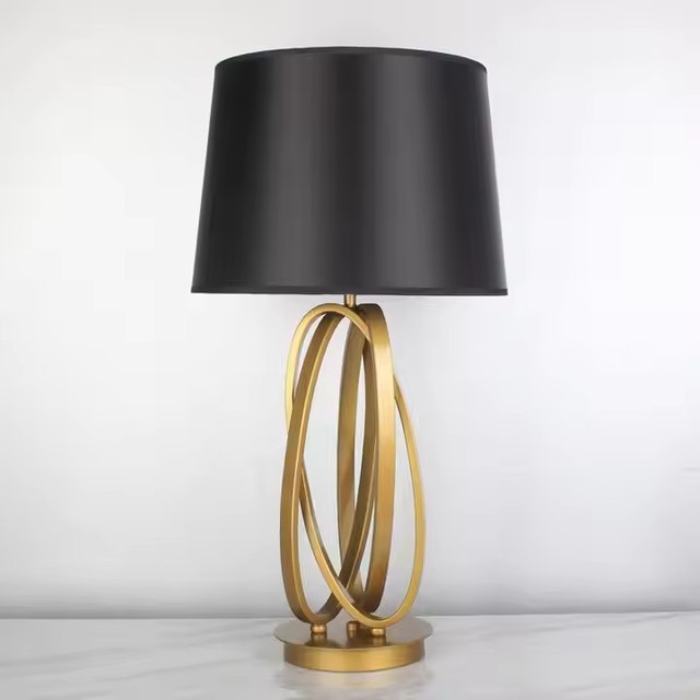 Tyson Modern Simple Table Lights Home Decor Golden Table Lamp Metal Classic Table Lamps
