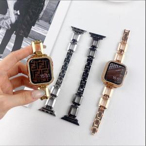 Pour <span class=keywords><strong>Apple</strong></span> <span class=keywords><strong>Watch</strong></span> Series 10 9 8 <span class=keywords><strong>7</strong></span> Bracelet en <span class=keywords><strong>acier</strong></span> <span class=keywords><strong>inoxydable</strong></span> en métal 46mm <span class=keywords><strong>45mm</strong></span> 40mm 44mm 38mm 42mm pour IWatch Fashion Wrist Band Bracelet - Product Image 3