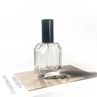 Flacon de parfum vide 60 ml, emballage cosmétique, boîte de luxe, atomiseur de parfum rechargeable, flacons de parfum en verre transparent