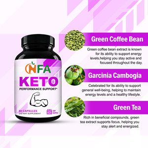 Capsules Keto OEM ODM contenant de l'extrait de grains de café vert avec des cétones de framboise, favorisent la perte de poids, capsules amincissantes pour adultes - Product Image 6