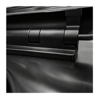 WC monobloc en acier inoxydable avec revêtement en poudre noir mat Kuge, à poser au sol, pour hôtel de luxe, salle de bain commerciale