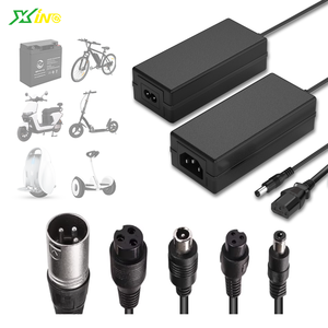 <span class=keywords><strong>Chargeur</strong></span> <span class=keywords><strong>de</strong></span> <span class=keywords><strong>batterie</strong></span> pour vélo électrique 48V, adaptateur d'alimentation pour <span class=keywords><strong>batterie</strong></span> Li-ion 54.6V 2A pour vélo électrique et trottinette avec pack d'éclairage LED rouge et <span class=keywords><strong>vert</strong></span> - Product Image 4
