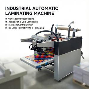 Laminadora de Cubiertas de Libros Automática de Formato Grande, Caliente y Fría, <span class=keywords><strong>FA</strong></span>-540, Suministro de Fábrica, Máquina de Laminación de Papel Térmico - Product Image 1