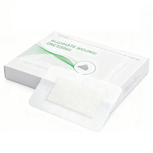 La medicazione per ferite in alginato Non adesivo all'ingrosso della fabbrica assorbe l'essudato della ferita Non adesivo 10*10 - Product Image 5