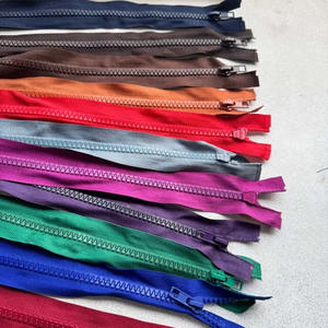 Fermeture éclair en plastique étanche à extrémité ouverte, fermeture éclair en plastique en gros, fermeture éclair en plastique à ouverture fermée, fabrication sur mesure en usine - Product Image 2