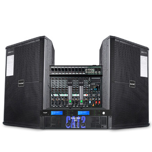 Sistema de sonido RAKAVA Stage SRX715 de 15 pulgadas, conjunto de audio profesional para bodas y presentaciones al aire libre - Product Image 2