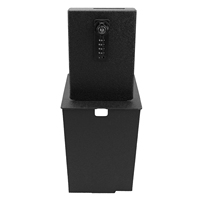 Coffre-fort de console centrale pour Infiniti QX60 2022-2026, serrure à combinaison à 4 chiffres avec clé, rangement de voiture dissimulé