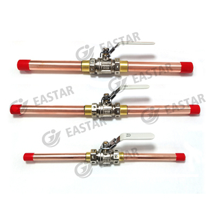 Válvula de aislamiento médico de latón OEM de 2 piezas de fábrica de China con actuador eléctrico válvula de bola de gas oxígeno médico - Product Image 3