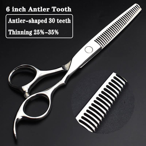 Professional Dog Grooming Scissors Curved <b>Thinning</b> Pet Scissors Premium Quality Japan 440c Dog Scissors - Product Image 4