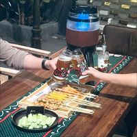 Distributeur de bière de table moderne en plastique 3L, certifié LFGB, écologique, avec tube à glace, accessoires de bar, approvisionnement direct