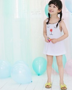Robe de plage trapèze tendance avec nœud pour enfants, vente en gros, du fabricant chinois - Product Image 6