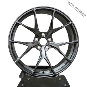 Rueda Cóncava Ligera Forjada T6061, Color Negro Satinado, 5x114.3 5x112 5x130 para Lamborghini, <span class=keywords><strong>Corvette</strong></span>, Tesla, <span class=keywords><strong>Shelby</strong></span>, Porsche, BMW - Product Image 5