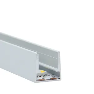 ขายส่ง อลูมิเนียมช่องเลื่อนแก้ว-LvSen LS050 เซินเจิ้น Supply แก้วอลูมิเนียมสำหรับ LED Strip Light ช่อง