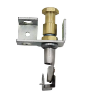 Vanne de sécurité hydraulique en laiton pour gaz/air, contrôle d'entrée haute température, taille de port 1/4, accessoires pour cuisinière/brassard à gaz, barbecue