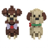 Bloques de Construcción Personalizados de Mascotas, Modelo Animal, Juego de Ladrillos DIY, Réplica de Mascota, Regalo Coleccionable, OEM, ODM