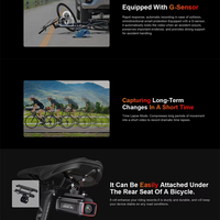 AKEEYO Ip66 Mini caméra de bord étanche Wifi Gps 2K 60FPS pour vélo