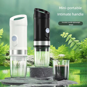 Machine à expresso portable sans fil, infusion rapide en 3,5-4 minutes, pression de 20 bars, batterie longue durée de 9600 mAh, cafetière - Product Image 4