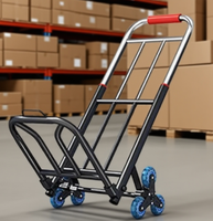 Petit chariot pliant portable léger OEM remorque de transport domestique à effondrement pour plate-forme de décrochage d'épicerie