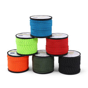 Cuerda reflectante para tiendas de campaña Hike Mount, cuerdas de sujeción de poliéster de 4 mm, 5 mm y 6 mm para tiendas de campaña y toldos, uso universal para todas las estaciones - Product Image 2