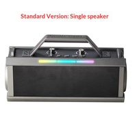Microphone sans fil haute puissance 5.0 pour la maison, haut-parleur karaoké portable, haut-parleur extérieur étanche, alimenté par batterie