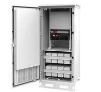 1U 2U 3U 5U Réseau télécom armoires extérieures avec 48v recitifer 19 rack système d'alimentation