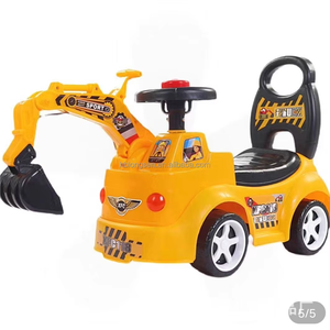 2〜4歳の子供のためのプラスチック製電動車ショベルのライドオンおもちゃ工場卸売り - Product Image 2