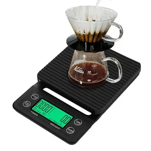 디지털 드립 커피 스케일 전자 커피 주방 스케일 3000g 0 1g OEM 포켓 전원 배터리 부품 판매 무게