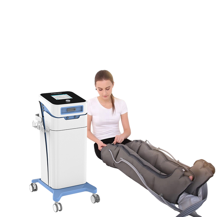 Dispositivo de terapia de compresión 6 cámaras Masajeador de terapia de compresión de piernas con función de calentamiento