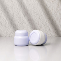 Contenants cosmétiques en plastique PP de couleur macaron, pot de 10g 15g, crème de soin de la peau, pot acrylique, pot cosmétique vide