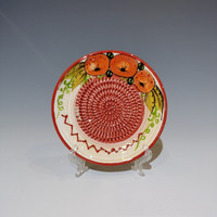 BESTCERA Assiette en céramique personnalisée pour broyer l'ail Râpe à ail ronde Assiette à gingembre en céramique Presse-ail Plat
