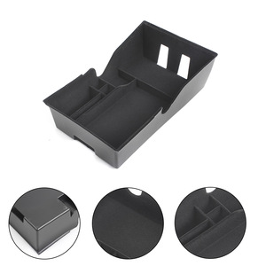 Organisateur de rangement pour console centrale Tesla Model 3, plastique, 4 à 7 compartiments, ajustement télescopique personnalisable - Product Image 3