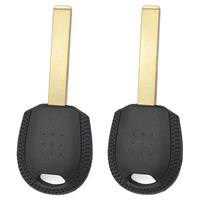 Coque de clé de voiture avec transpondeur, clé vierge de remplacement, clé de contact, Carcasa Para Llave De Coche
