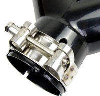 Kit d'amélioration DEX pour embout d'échappement en fibre de carbone forgée à 4 sorties noir, compatible BMW G20 G21 G23 G42 M240 M340 M440