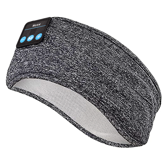 Sleep Mask BT Sleeping Headphones Headband Thin Soft Elastic Comfortable Wireless Music Headset Eye Mask for Side Sleeper